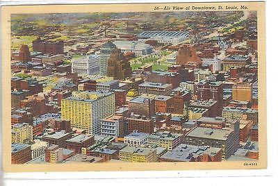 Air View of Downtown St. Louis,Missouri 1940 - Cakcollectibles