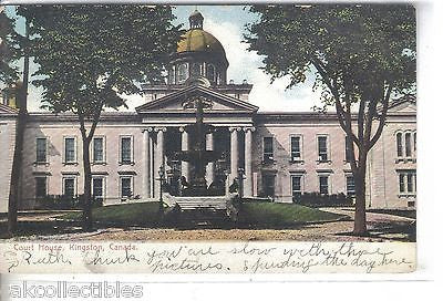 Court House-Kingston,Canada 1907 - Cakcollectibles