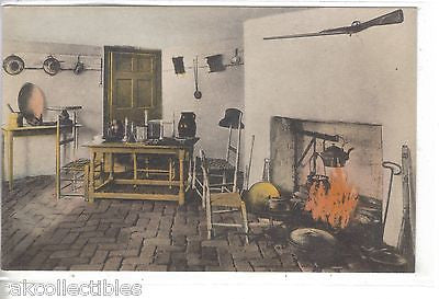 "Ash Lawn", Kitchen-Charlottesville,Virginia (Hand Colored) - Cakcollectibles