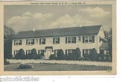 Georgian Hall Guest House,R.D. No. 1-Camp Hill,Pennsylvania - Cakcollectibles