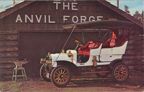 1905 Tourist-Touring-Bellwood Chevrolet-Bell,California -vintage postcard - 1