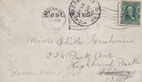 7th Avenue-Beaver Falls,Pennsylvania 1907 Post Card - 2