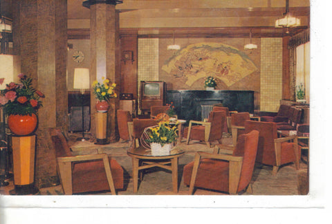 Interior-Marunouchi Hotel-Tokyo,Japan Vintage Postcard Front