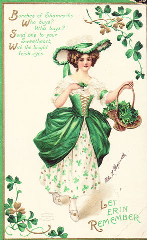 St. Patrick's Day Postcard - Clapsaddle