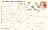 "Brown's Lobster Pound" - Boothbay Harbor,Maine Vintage Postcard Back