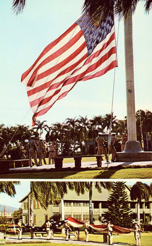 Fort Shafter - Hawaii front of vintage postcard for sale here