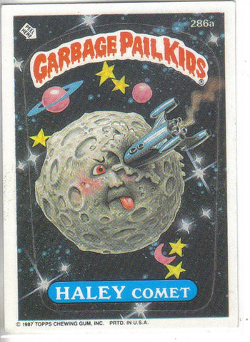 Garbage Pail Kids 1987 #286a Haley Comet
