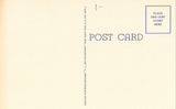 Linen postcard back U.S. Post Office and Hotel Yancey - Grand Island,Nebraska