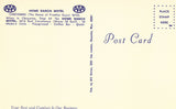 Vintage Postcard Back - Cowboy's Prayer