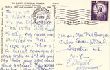 Vintage postcard back All Saints Episcopal Church - Rehoboth Beach,Delaware