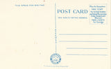 Retro Postcard Back. "Sarah Tompkins Hall",Elmira College - Elmira,New York
