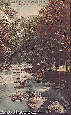 River at Hunt's Mills near Providence,Rhode Island 1908 - Cakcollectibles