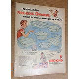 Vintage Print Ad -1952 for Swank Mens Gifts and Fire-King Ovenware