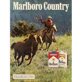 Vintage 1981 Print Ad for Marlboro Cigarettes|printable wall art| digital Download