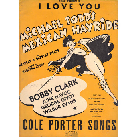 Vintage Sheet Music - Michael Todd's Mexican Hayride