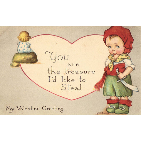 Early Valentine's Day Post Card
