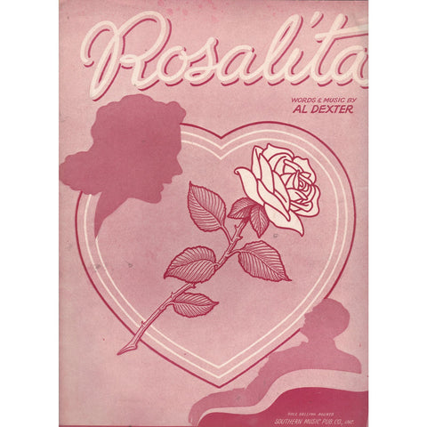 Vintage Sheet Music - Rosalita