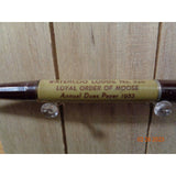 Vintage Mechanical Pencil - Loyal Order of Moose - Waterloo Lodge No.326