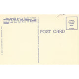 Linen Postcard - Sunset Memorial Park - Minneapolis - St. Paul,Minnesota