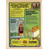 Vintage 1974 Print Ad for Tender Vittles and Hudson Sprayers