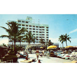 Vintage Postcard - The Kenilworth Hotel on The Ocean at Miami Beach,Florida