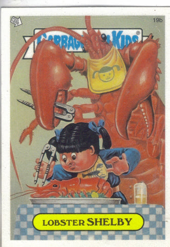 Garbage Pail Kids 2003 #19b Lobster Shelby