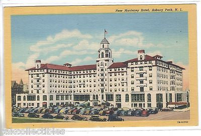 New Monterey Hotel-Asbury Park,New Jersey - Cakcollectibles