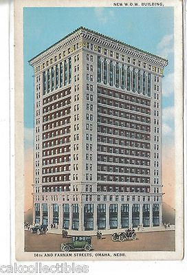 New W.O.W. Building-Omaha,Nebraska 1915 - Cakcollectibles