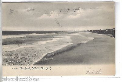 The Beach-Atlantic City,New Jersey 1906 - Cakcollectibles