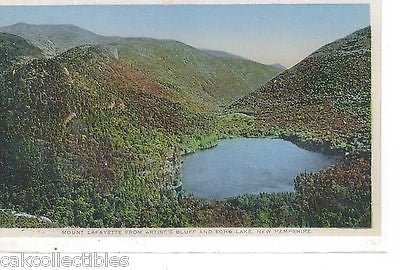 Mount Lafayette from Artist's Bluff and Echo Lake-New Hampshire - Cakcollectibles