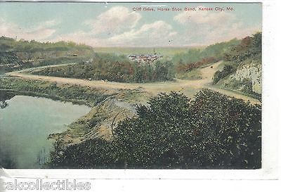Cliff Drive,Horse Shoe Bend-Kansas City,Missouri 1908 - Cakcollectibles