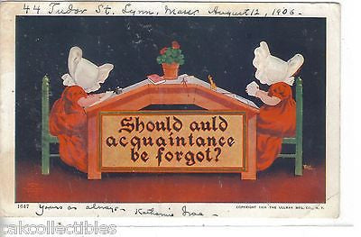 Bonnet Babies-Should auld acquaintance be forgot? 1906 - Cakcollectibles - 1