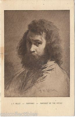 J.F. Millet-Portrait-Portrait of The Artsist - Cakcollectibles