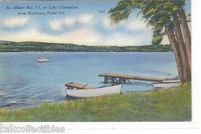 St. Albans Bay on Lake Champlain-Vermont - Cakcollectibles