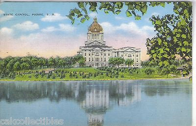 State Capitol-Pierre,South Dakota 1941 - Cakcollectibles
