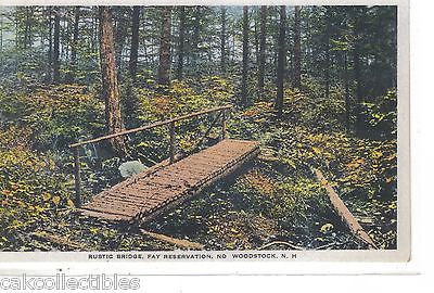 Rustic Bridge,Fay Reservation-North Woodstock,New Hampshire - Cakcollectibles