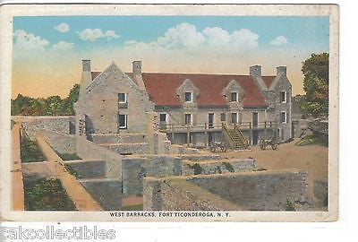 West Barracks,Fort Ticonderoga-New York - Cakcollectibles