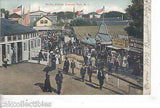 On The Midway-Crescent Park,Rhode Island 1907 - Cakcollectibles - 1