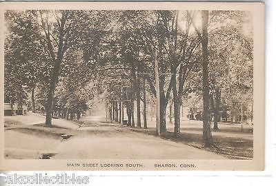 Main Street,Looking South-Sharon,Connecticut - Cakcollectibles