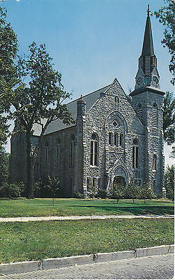Stone Chapel At Drury College Springfield, Mo. Postcard - Cakcollectibles - 1
