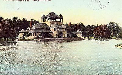 Pavilion,Belle Isle-Detroit,Michigan 1907 - Cakcollectibles
