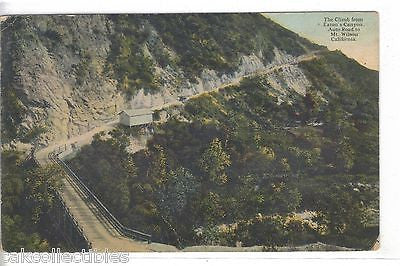 The Climb from Eaton's Canyon,Auto Road to Mt. Wilson-California 1924 - Cakcollectibles - 1