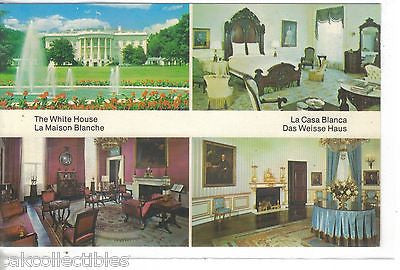 Multi View Post Card-The White House-South Front-Washington,D.C. - Cakcollectibles