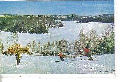Skiing at Mt. Ste. Agathe, Canada - Cakcollectibles