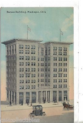 Barnes Building-Muskogee,Oklahoma 1912 - Cakcollectibles