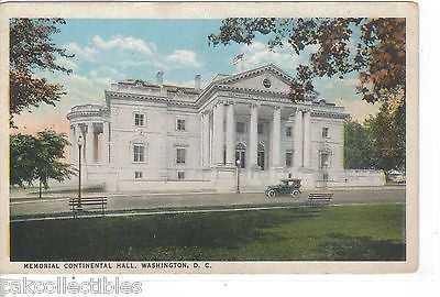 Memorial Continental Hall-Washington,D.C. - Cakcollectibles