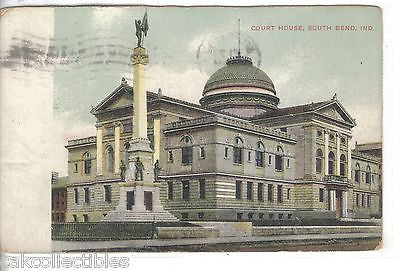 Court House-South Bend,Indiana 1909 - Cakcollectibles - 1
