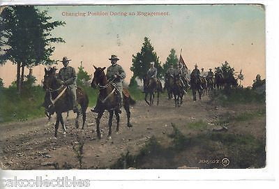 Early Post Card-Changing Positions During an Engagement-Calvary 1911 - Cakcollectibles