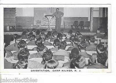 Orientation at Camp Kilmer,New Jersey - Cakcollectibles - 1