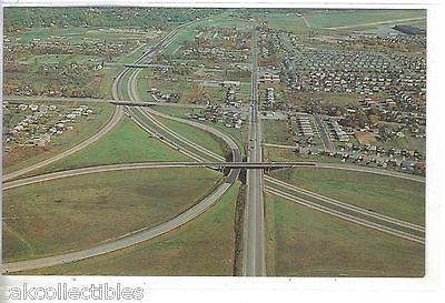 Aerial View-Exit 50,New York Thruway-New York - Cakcollectibles
